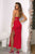 New Distraction Strapless Split Dress