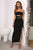 New Distraction Strapless Split Dress