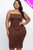 Plus Size Tube Bodycon Dress